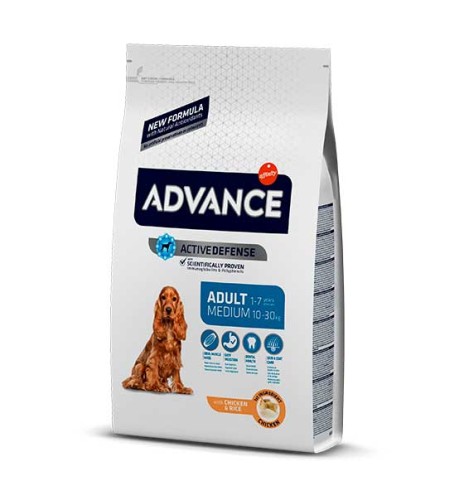 Advance Adult Medium Pollo pienso para perros Advance Adult Medium Pollo pienso para perros