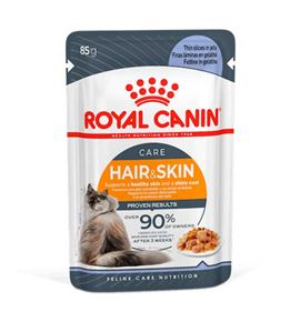 Royal Canin Hair & Skin Care gelatina en sobres para gatos