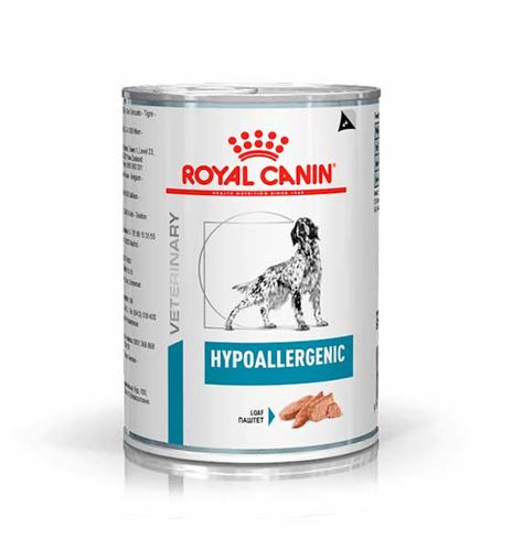 Royal Canin Veterinary Hypoallergenic lata para perros Royal Canin Veterinary Hypoallergenic lata para perros