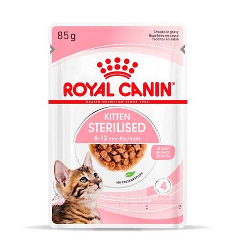 Royal Canin Kitten Sterilised salsa en sobre para gatos Royal Canin Kitten Sterilised salsa en sobre para gatos
