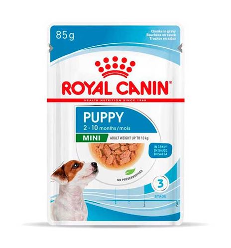 Royal Canin Mini Puppy salsa en sobre para perros Royal Canin Mini Puppy salsa en sobre para perros