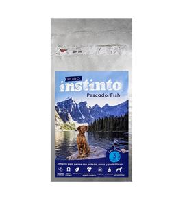 Puro Instinto Pescado Salmón pienso para perros 3kg - saco antiguo