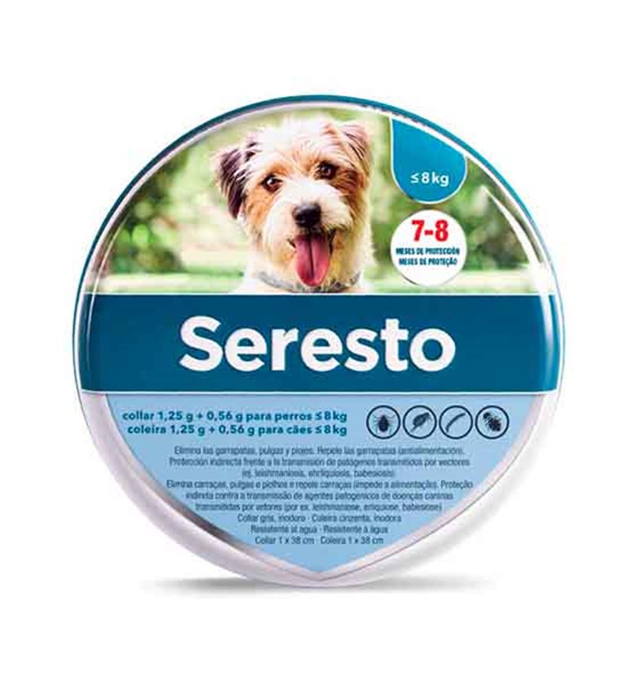 Seresto Collar Antiparasitario para perros 38cm