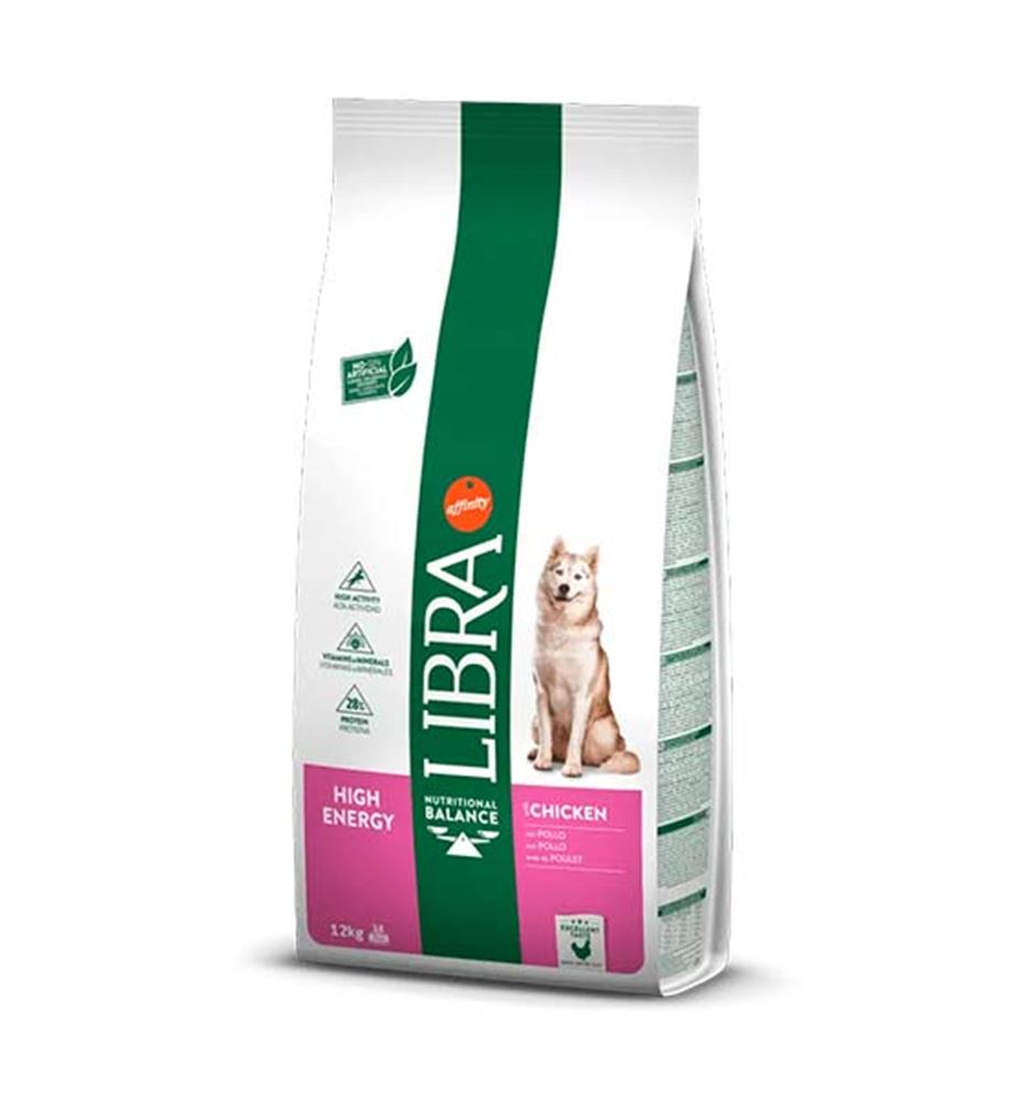 Libra High Energy Pollo pienso para perros 12kg