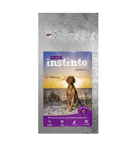 Puro Instinto Light/Senior pienso para perros 15kg - saco antiguo