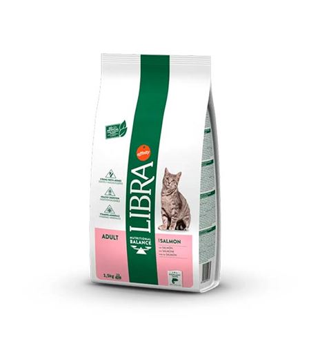 Libra Adult Salmón pienso para gatos 1.5kg Libra Adult Salmón pienso para gatos 1.5kg