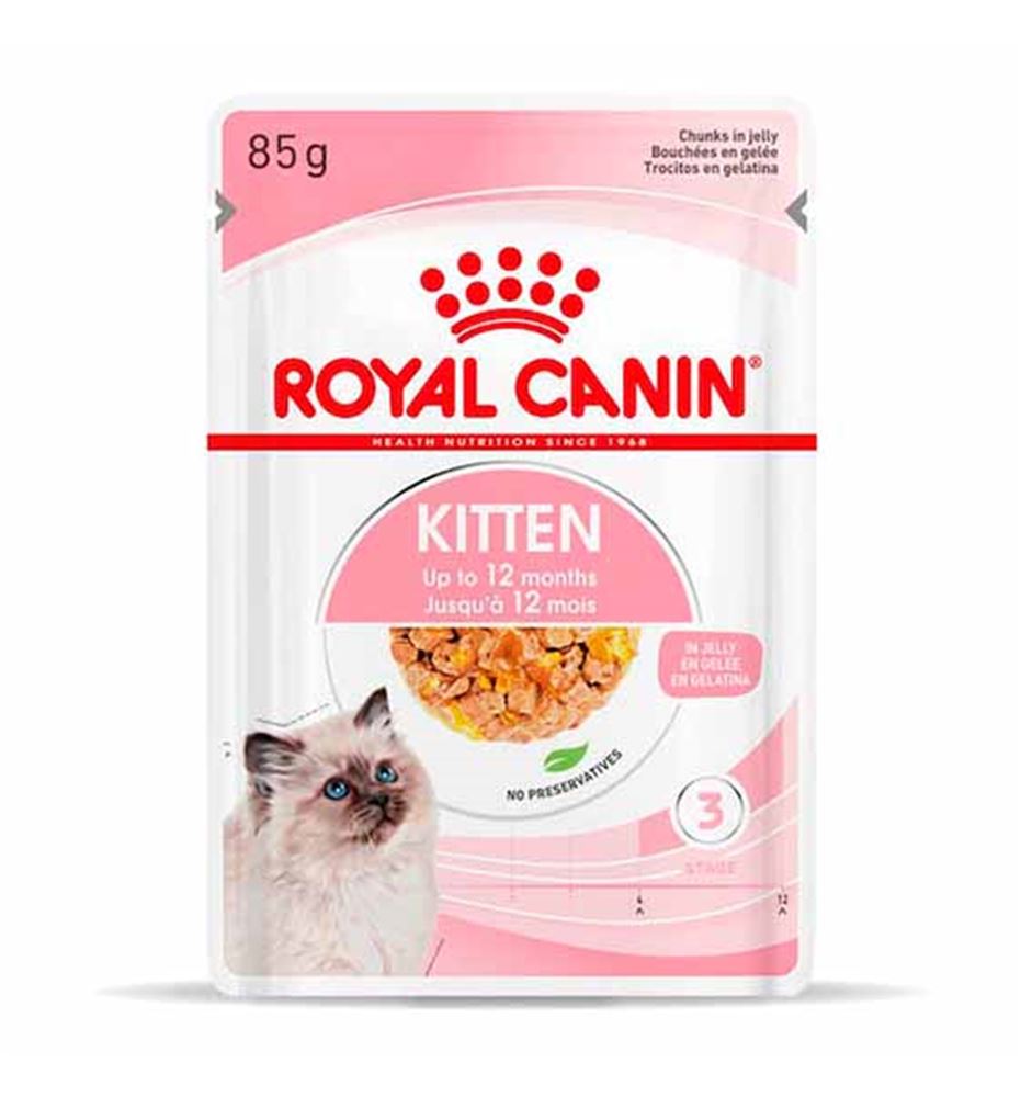 Royal Canin Kitten gelatina en sobre para gatos