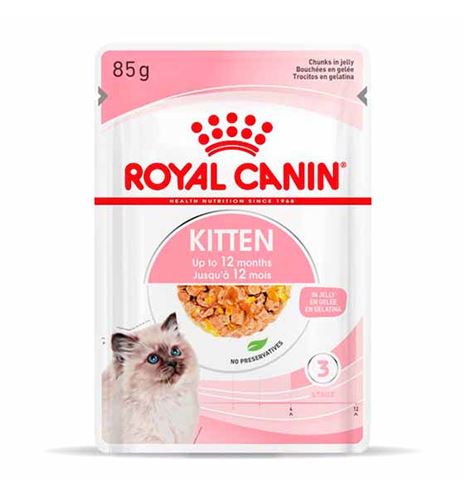Royal Canin Kitten gelatina en sobre para gatos Royal Canin Kitten gelatina en sobre para gatos