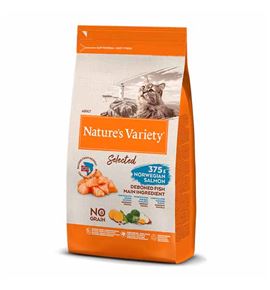 Nature's Variety Selected Adult Salmón Noruego pienso para gatos