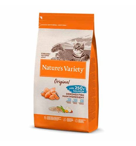 Nature's Variety Original Sterilized Adult Salmón pienso para gatos Nature's Variety Original Sterilized Adult Salmón pienso para gatos