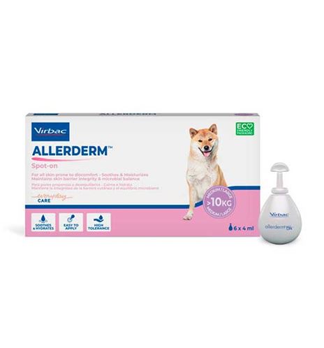 Virbac Allerderm spot-on pipeta para perros Virbac Allerderm spot-on pipeta para perros