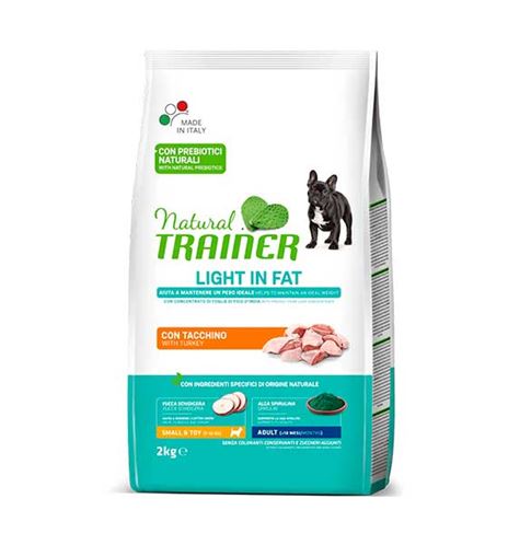 Natural Trainer Adult Small&Toy Light Pavo pienso para perros Natural Trainer Adult Small&Toy Light Pavo pienso para perros