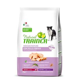 Natural Trainer Senior Medium Pollo pienso para perros