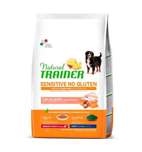 Natural Trainer Adult Medium/Maxi Sensitive Salmón pienso para perros Natural Trainer Adult Medium/Maxi Sensitive Salmón pienso para perros