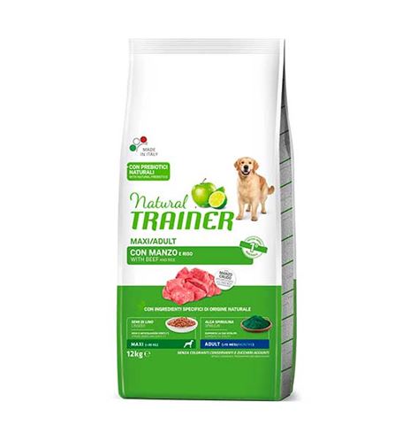 Natural Trainer Adult Maxi Buey pienso para perros Natural Trainer Adult Maxi Buey pienso para perros