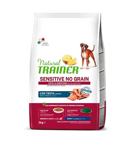 Natural Trainer Adult Medium/Maxi Trucha pienso para perros Natural Trainer Adult Medium/Maxi Trucha pienso para perros