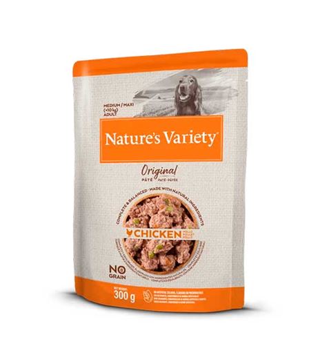 Nature's Variety Original Medium/Maxi Adult Pollo paté para perros Nature's Variety Original Medium/Maxi Adult Pollo paté para perros