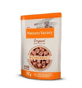 Nature's Variety Original Adult Pollo paté para gatos