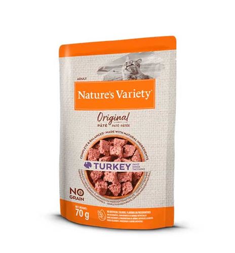 Nature's Variety Original Adult Pavo paté para gatos