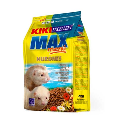 Kiki Excellent Max Menú alimento para hurones Kiki Excellent Max Menú alimento para hurones