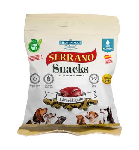 Mediterranean Natural Serrano Snacks Hígado para perros Mediterranean Natural Serrano Snacks Hígado para perros