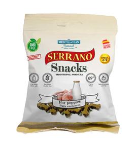 Mediterranean Natural Serrano Puppies Snacks para perros