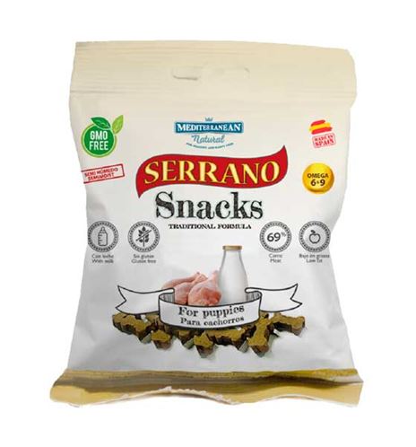 Mediterranean Natural Serrano Puppies Snacks para perros