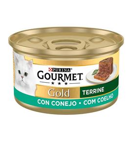 Purina Gourmet Gold Terrine de Conejo lata para gatos