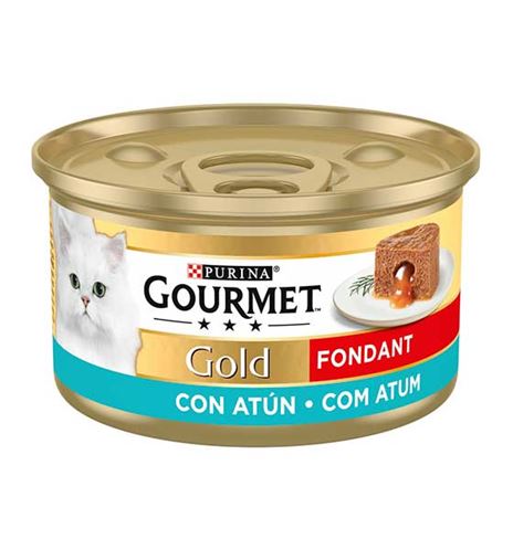 Purina Gourmet Gold Fondant de Atún lata para gatos Purina Gourmet Gold Fondant de Atún lata para gatos