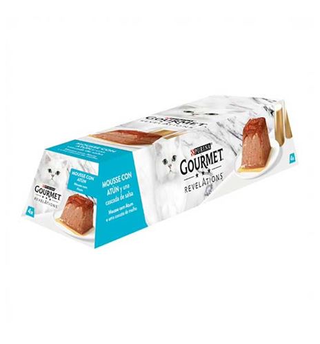 Purina Gourmet Revelations Atún mousse para gatos Purina Gourmet Revelations Atún mousse para gatos
