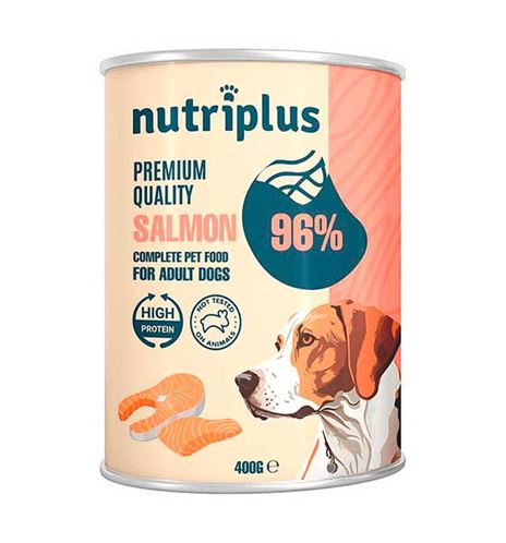 Nutriplus Salmón lata para perros Nutriplus Salmón lata para perros