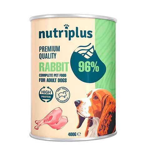 Nutriplus Conejo lata para perros Nutriplus Conejo lata para perros
