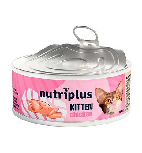 Nutriplus Kitten Pollo lata para gatos Nutriplus Kitten Pollo lata para gatos