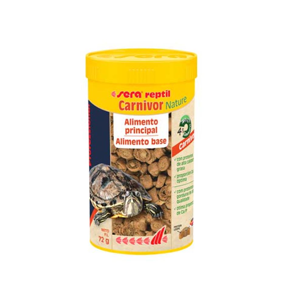 Sera Reptil Professional Carnivor Nature alimento para reptiles 250ml
