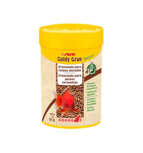 Sera Goldy Gran Nature alimento para carpas doradas 100ml Sera Goldy Gran Nature alimento para carpas doradas 100ml