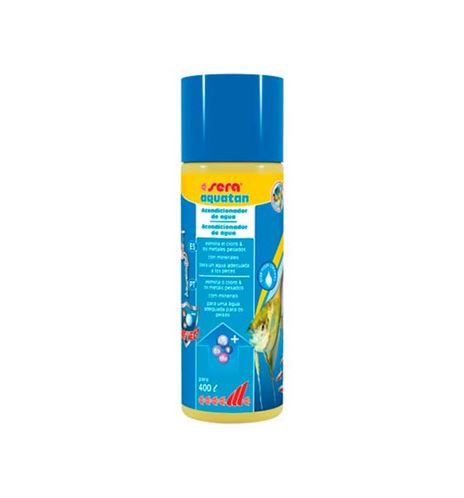 Sera Aquatan acondicionador de agua para acuarios 100ml Sera Aquatan acondicionador de agua para acuarios 100ml