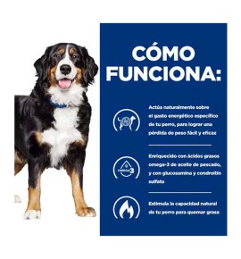 Hill's Prescription Diet Metabolic + Mobility j/d pienso para perros - Cómo funciona