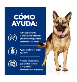 Hill's Prescription Diet Gastrointestinal Biome pienso para perros  - Cómo ayuda
