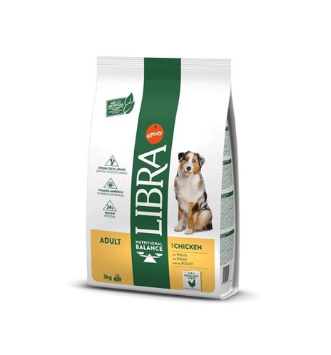 Libra Adult con Pollo pienso para perros 3kg Libra Adult con Pollo pienso para perros 3kg