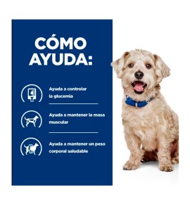 Hill's Prescription Diet Diabetes Care w/d pienso para perros - Cómo ayuda
