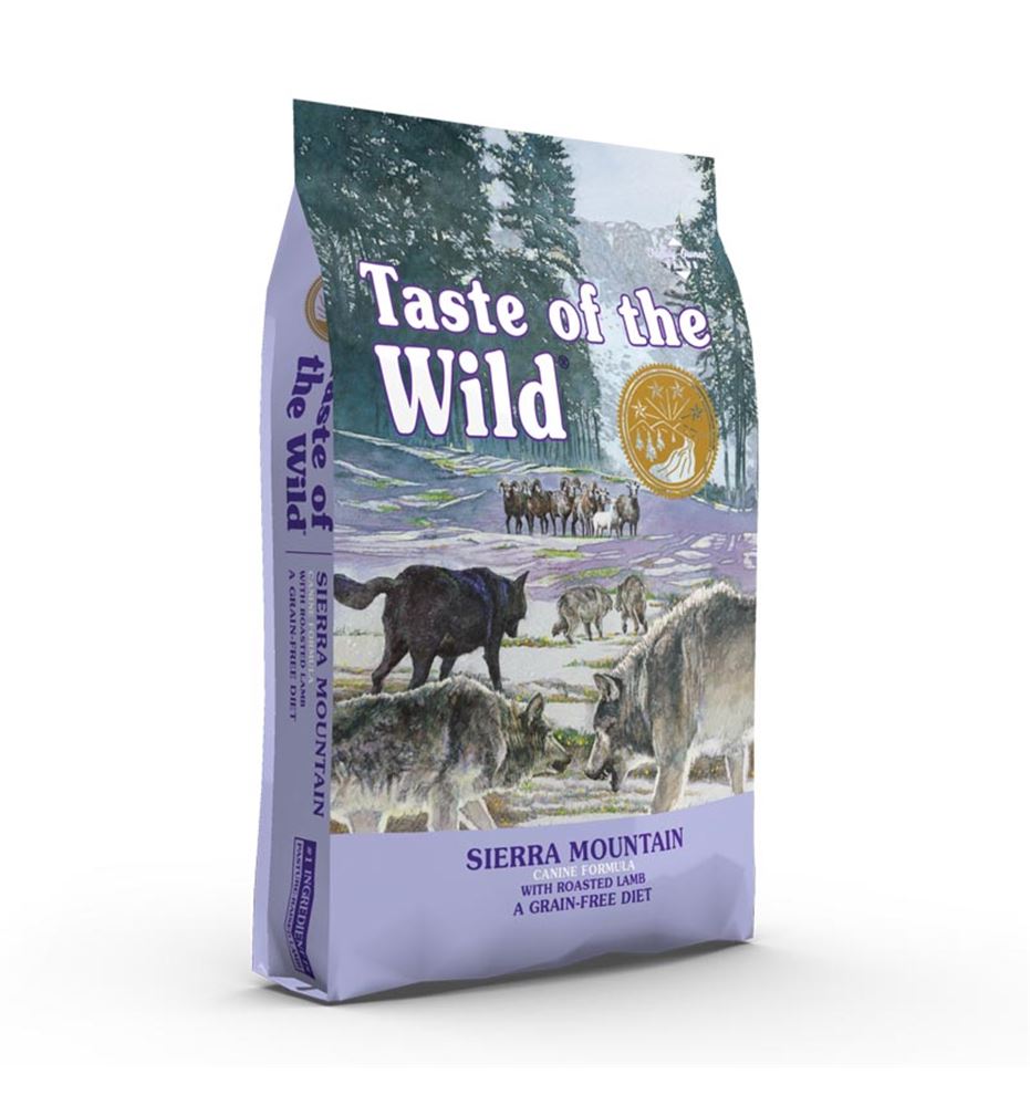 Taste Of The Wild Sierra Mountain Cordero pienso para perros