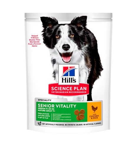 Hill's Science Plan Senior Vitality Mature Adult Medium pienso para perros Hill's Science Plan Senior Vitality Mature Adult Medium pienso para perros