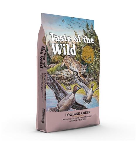 Taste Of The Wild Lowland Creek Pato y Codorniz pienso para gatos Taste Of The Wild Lowland Creek Pato y Codorniz pienso para gatos