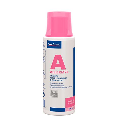 Virbac Allermyl champú pieles sensibles para perros y gatos Virbac Allermyl champú pieles sensibles para perros y gatos