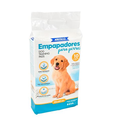 Nayeco empapadores basic 90x60 para perros - 10 udes Nayeco empapadores basic 90x60 para perros - 10 udes