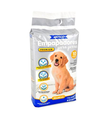 Nayeco empapadores premium 90x60 para perros - 10 udes Nayeco empapadores premium 90x60 para perros - 10 udes