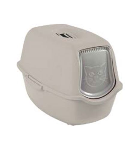 Arenero Cubierto Eco Bailey Beige para gatos Arenero Cubierto Eco Bailey Beige para gatos
