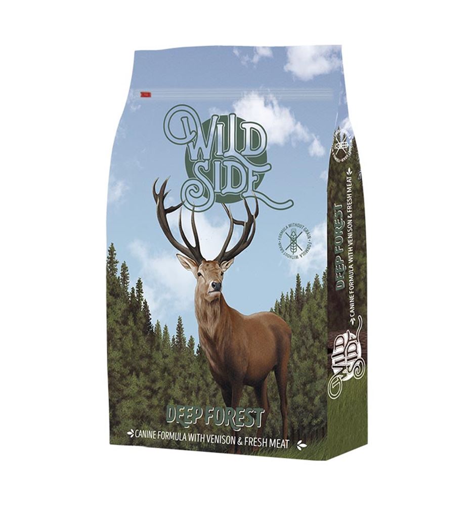 Wild Side Deep Forest Venado pienso para perros 3kg
