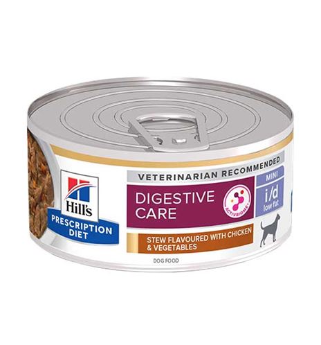 Hill's Prescription Diet Digestive Care I/D Low Fat pollo y verduras lata para perros 156g Hill's Prescription Diet Digestive Care I/D Low Fat pollo y verduras lata para perros 156g