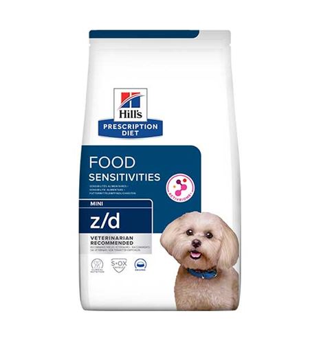 Hill's Prescription Diet Food Sensitivities Z/D Mini pienso para perros Hill's Prescription Diet Food Sensitivities Z/D Mini pienso para perros